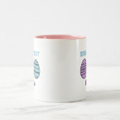 Eiercellig MaMaMa Tweekleurige Koffiemok (Center)