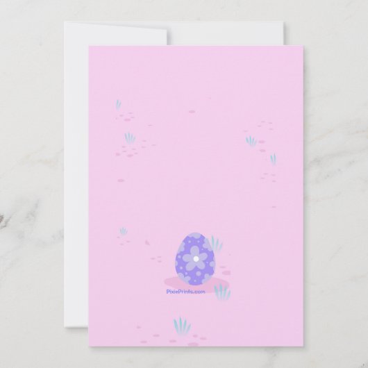 Eierdecortering Kaart (Achterkant)