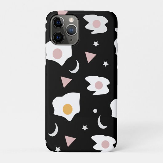 Eierdiner Maan Confetti Patroon   Case-Mate iPhone Case (Achterkant)