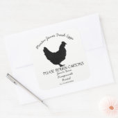 Eierdoos Label personaliseren kippen eierdoos scha (Envelop)