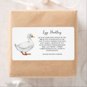 Eiereend Behandeling Instructie Kartonnen Verzorgi Etiket (Insitu)