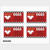 Eieren aangepaste Sticker (Vel)