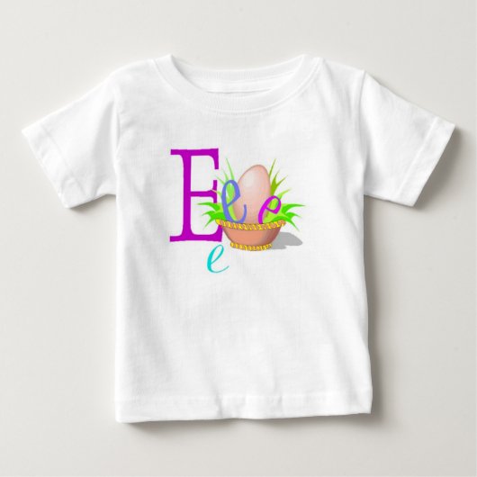 Eieren Baby T- Shirt (Voorkant)