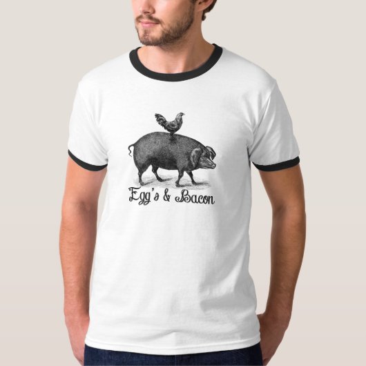 Eieren Bacon PiG T-shirt (Voorkant)