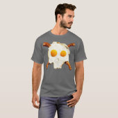 Eieren Bacon Skull T-shirt (Voorkant volledig)