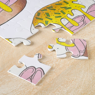 Eieren Benedict Breakfast Kitchen Food Foodie Ham Legpuzzel