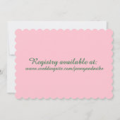 Eieren Benedict Bridal Wedding Shower Brunch Kaart (Achterkant)