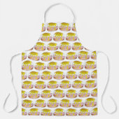 Eieren Benedict Brunch Food Poaching Egg Ham Muffi Schort (Voorkant)