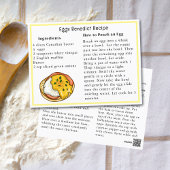 Eieren Benedict Day Recipe Briefkaart