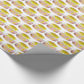 Eieren Benedict Diner Ontbijt Brunch Eten Cadeaupapier (Hoek)