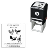 Eieren Boerderij Zelfinktende Stempel (In situ)