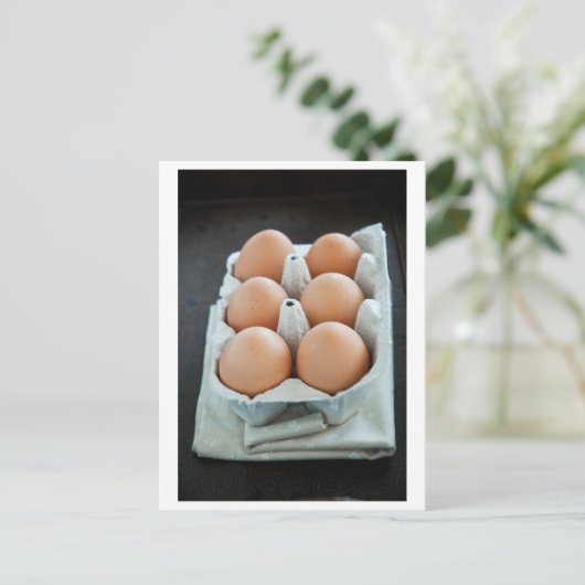 Eieren Briefkaart (Staand voorkant)