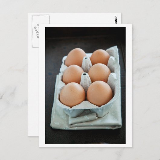Eieren Briefkaart (Voorkant / Achterkant)
