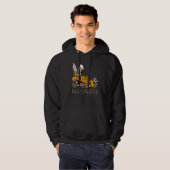 Eieren Cavator Bunny Tractor Leopard Eggs Happy Ea Hoodie (Voorkant volledig)