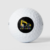 Eieren Cavator Pasen Ei Hunt Graafmachine Golfballen (Voorkant)