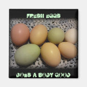 Eieren doet een lichaam goede magneten (Voorkant)