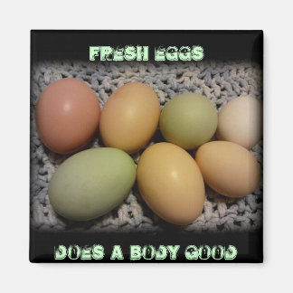 Eieren doet een lichaam goede magneten