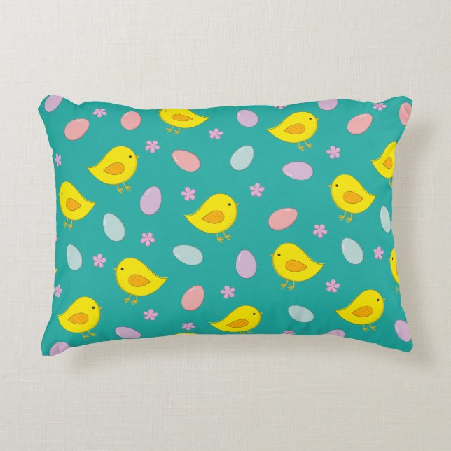 Eieren Eigen kleur Decoratief Kussen (Voorkant)