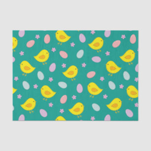 Eieren Eigen kleur Tissuepapier