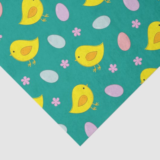 Eieren Eigen kleur Tissuepapier (Detail)