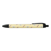 Eieren en Bacon Breakfast Foodie Funny Pattern Zwarte Inkt Pen (Bovenkant)