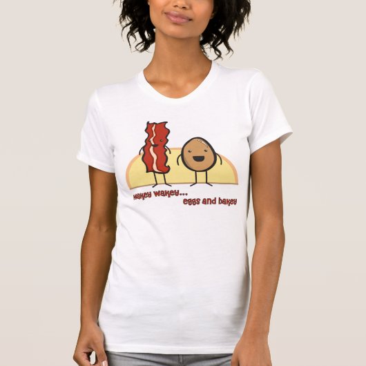 Eieren en Bakey T-shirt (Voorkant)