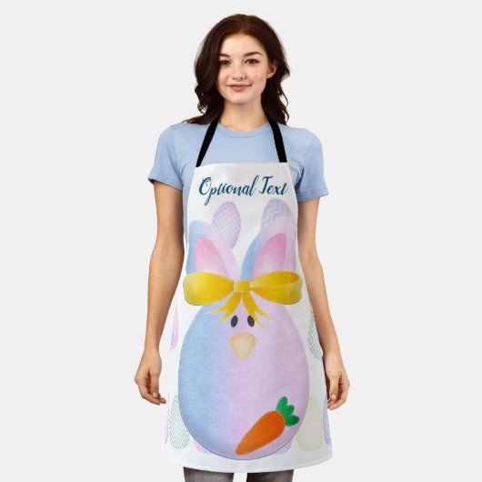 Eieren en Bunnies gereed voor Pasen Schort (Gedragen)