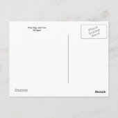 Eieren en nesten briefkaart (Achterkant)