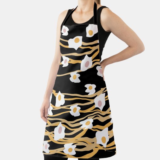 Eieren en noedels Inwendige patronen Schort (Insitu)