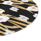 Eieren en noedels Inwendige patronen Snijplank (Hoek)