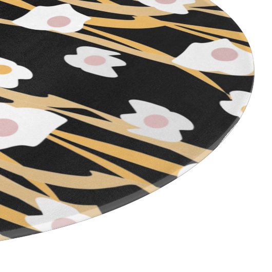 Eieren en noedels Inwendige patronen Snijplank (Hoek)