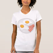 Eieren en snelle baconkraamvrouwen t-shirt (Voorkant)