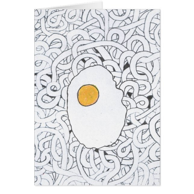 Eieren en spaghetti (Voorkant)