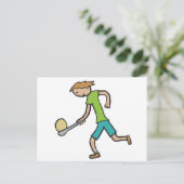 Eieren en speenraan briefkaart (Staand voorkant)