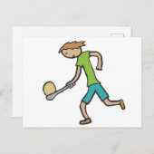 Eieren en speenraan briefkaart (Voorkant / Achterkant)