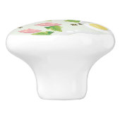 Eieren en worst Patroon Keramische Knop (Zijkant)