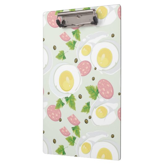 Eieren en worst Patroon Klembord (Links)