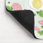 Eieren en worst Patroon Muismat (Hoek)