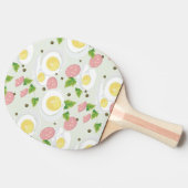 Eieren en worst Patroon Tafeltennisbatje (Zijkant)