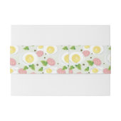 Eieren en worst Patroon Uitnodigingen Wikkel (Achterkant Voorbeeld)