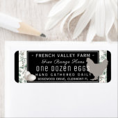 Eieren Etiket Rendement Adres Grootte Hen en Eiere (Insitu)