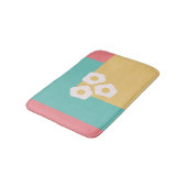 Eieren Fried Breakfast Colorful Badmat (Gekanteld)