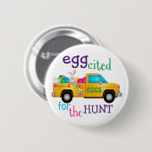 Eieren geciteerd voor de Button Hunt Easter Bunny  (Voorkant /achterkant)
