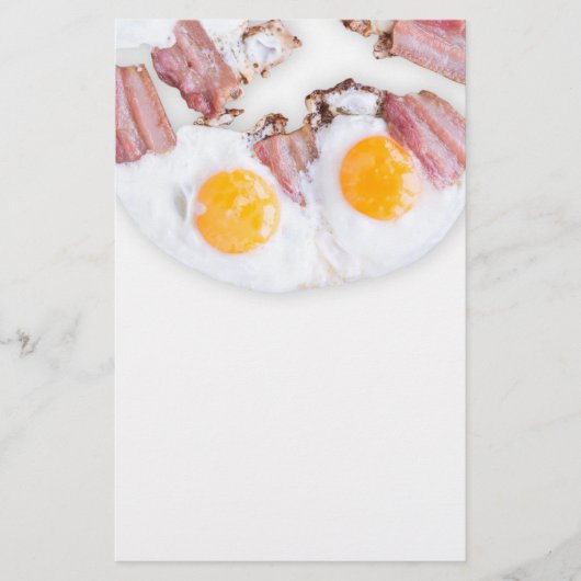 Eieren, gedroogd, met bacon flyer (Voorkant)