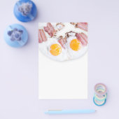 Eieren, gedroogd, met bacon flyer (Enkel)