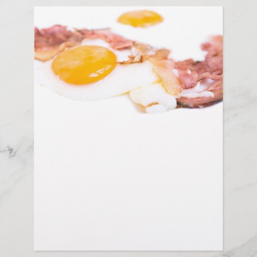 Eieren, gedroogd, met bacon flyer (Voorkant)