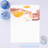 Eieren, gedroogd, met bacon flyer (Enkel)