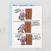 Eieren genoemd voor onze paaseihunt kaart (Voorkant / Achterkant)