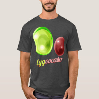 eieren geschilderd als Avocado Eggvocado voor have T-shirt