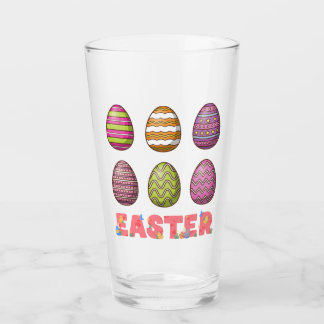 Eieren Happy Paast Day Glass Cup Glas